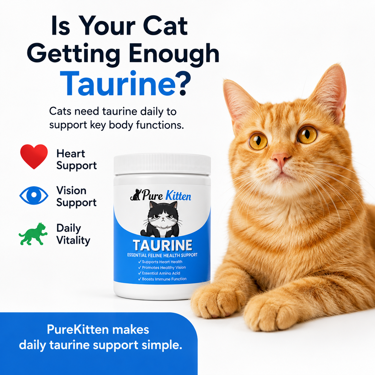 Pure Kitten™ Taurine Supplement