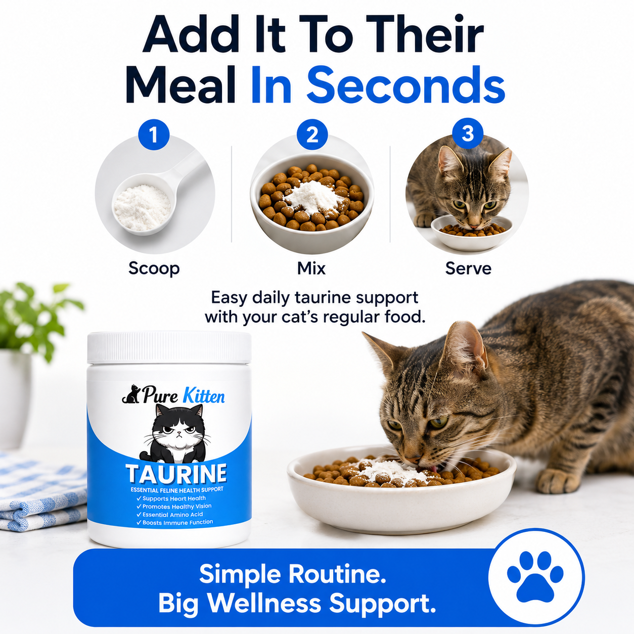 Pure Kitten™ Taurine Supplement