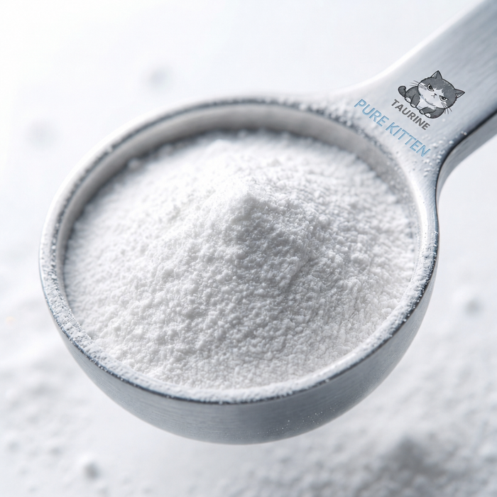 Crystal-white powder on scoop